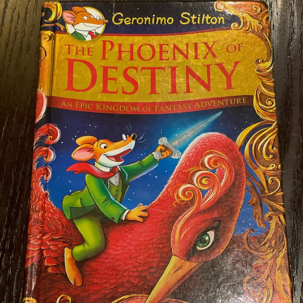Geronimo Stilton The Phoenix of Destiny (Hard Cover like new)